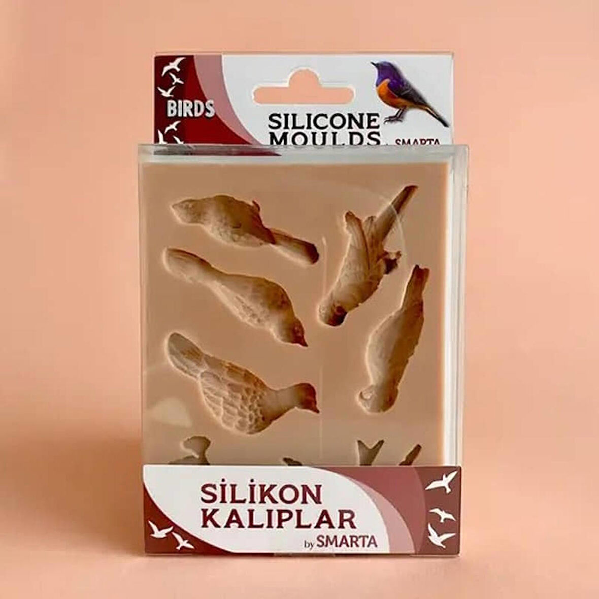 Smarta Silikon Kalıp Kuşlar - Birds SK1013014