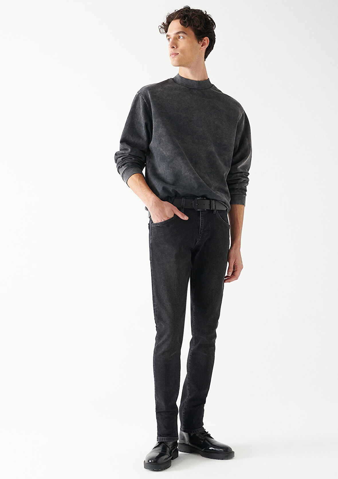 Mavi James Otantik Gri Lux Black Nights Jean Pantolon 0042482398