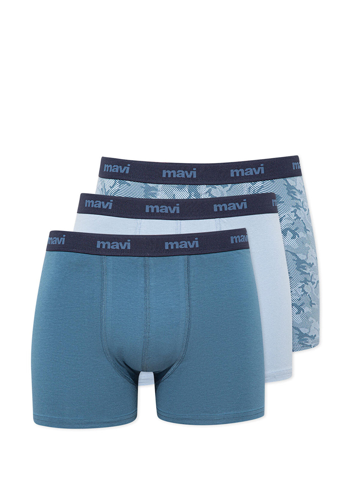 Mavi 3lü Boxer Seti 0910615-83077