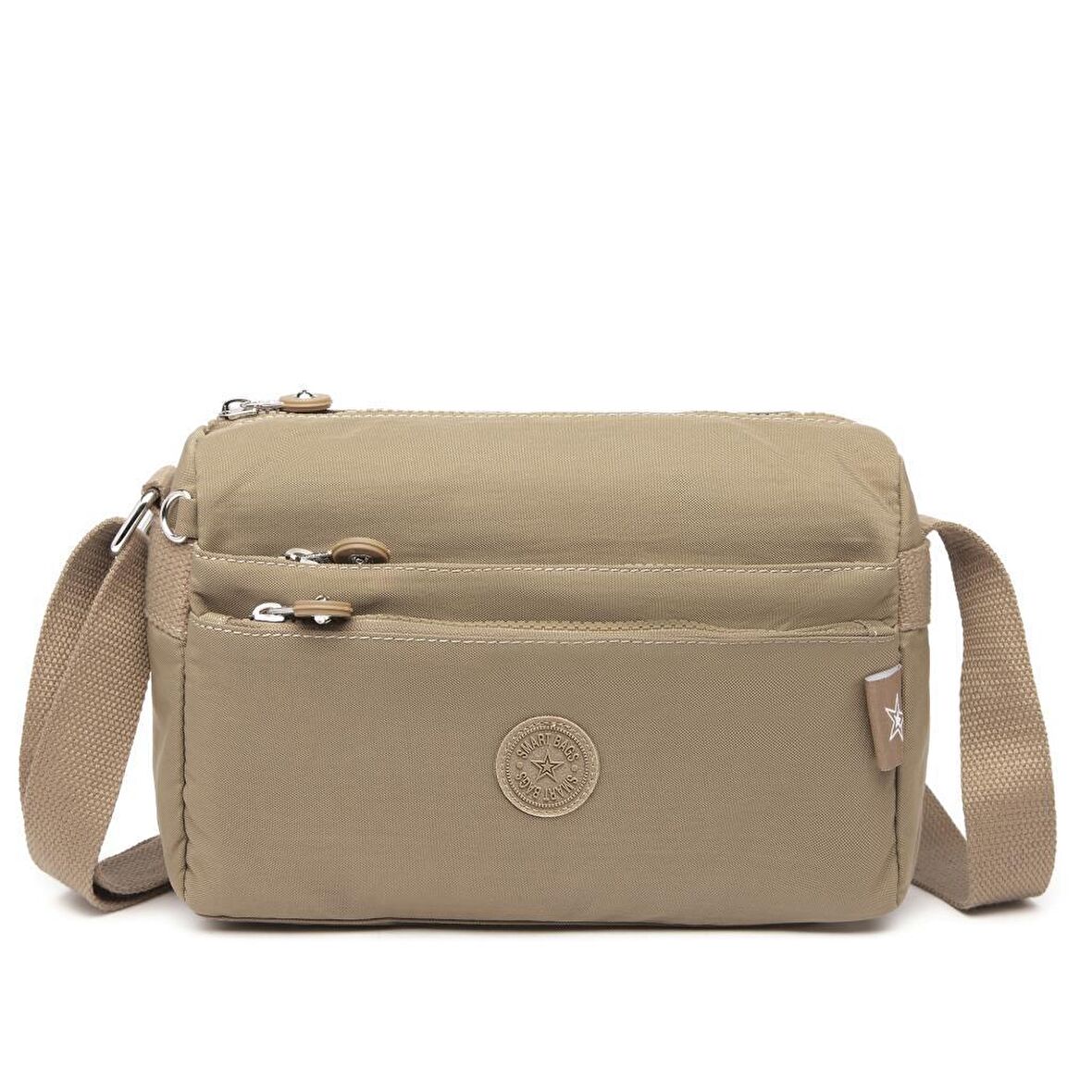 Smart Bags Küçük Boy Postacı Kadın Çantası 1006 Camel