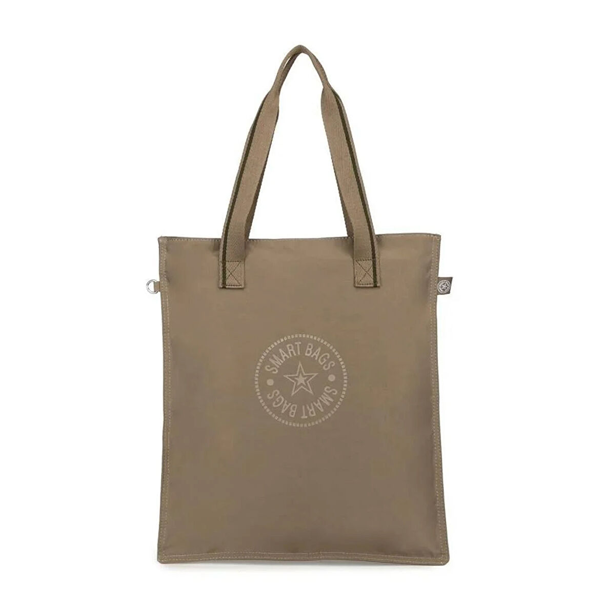 Smart Bags Büyük Boy Krinkıl Kumaş Omuz Çantası BC 3076 - Açık Kahve