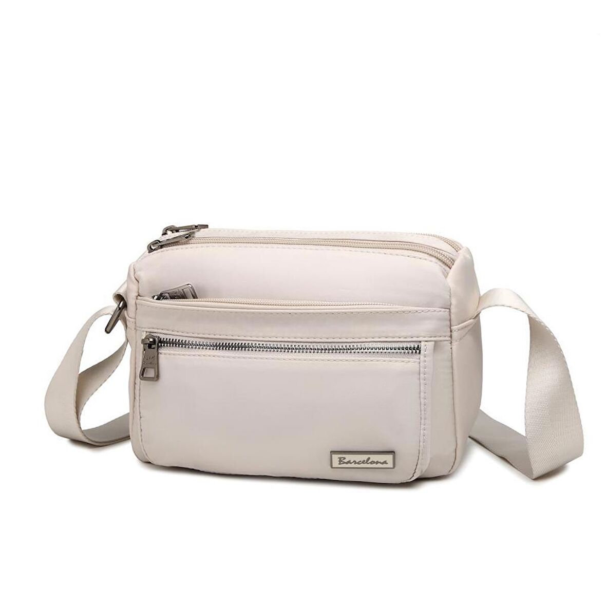 Saten Kumaş Postacı Omuz Kadın Çantası Barcelona 2117