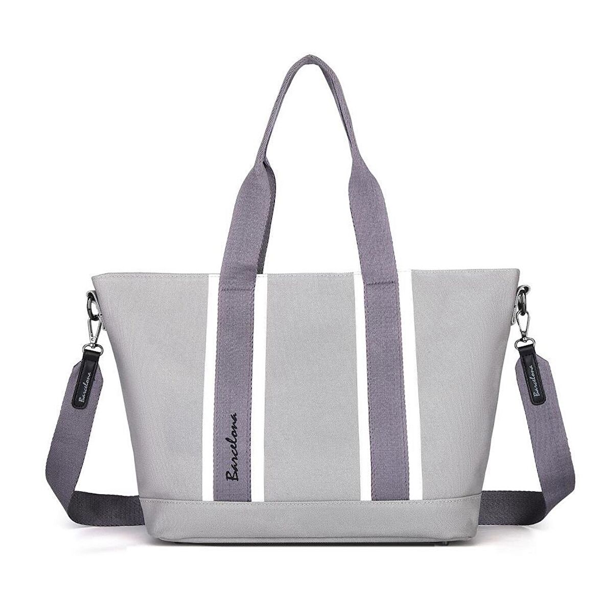 Barcelona Dev Boy Exclusive Kanvas Kumaş Kadın Omuz Çantası 1312