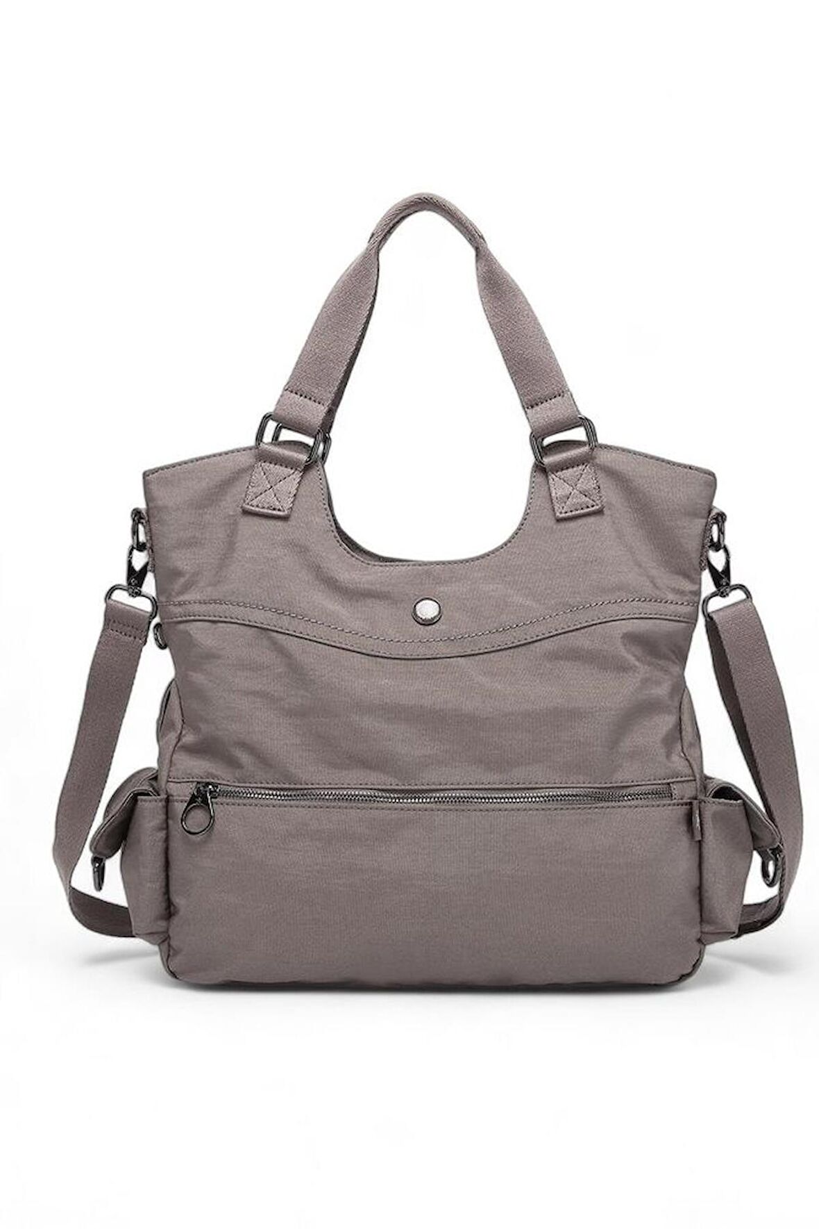 Smart Bags Krinkıl Vizon Kadın Omuz Çantası SMB MT-3221