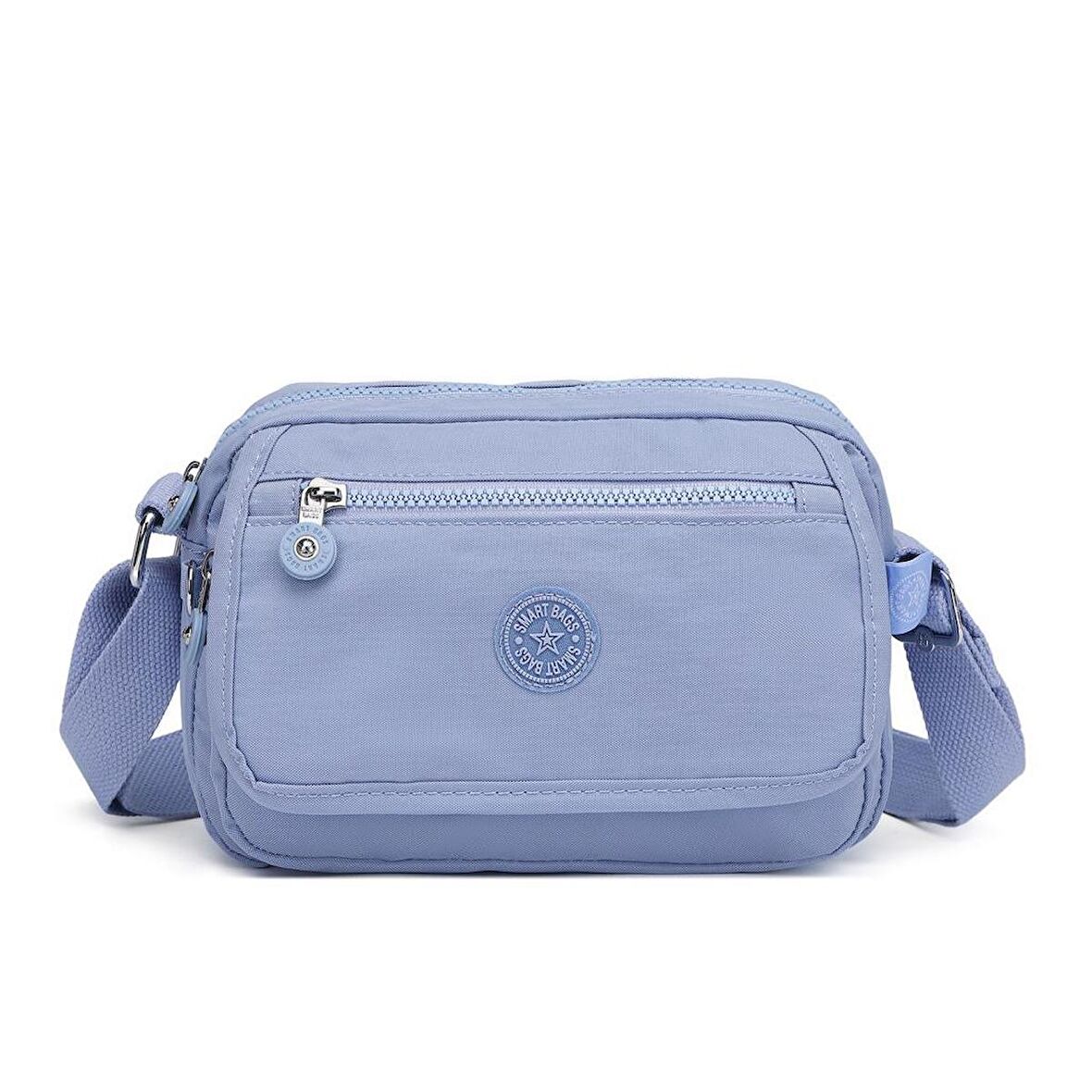 Smart Bags Postacı Kadın Çantası Krinkıl Kumaş 3166