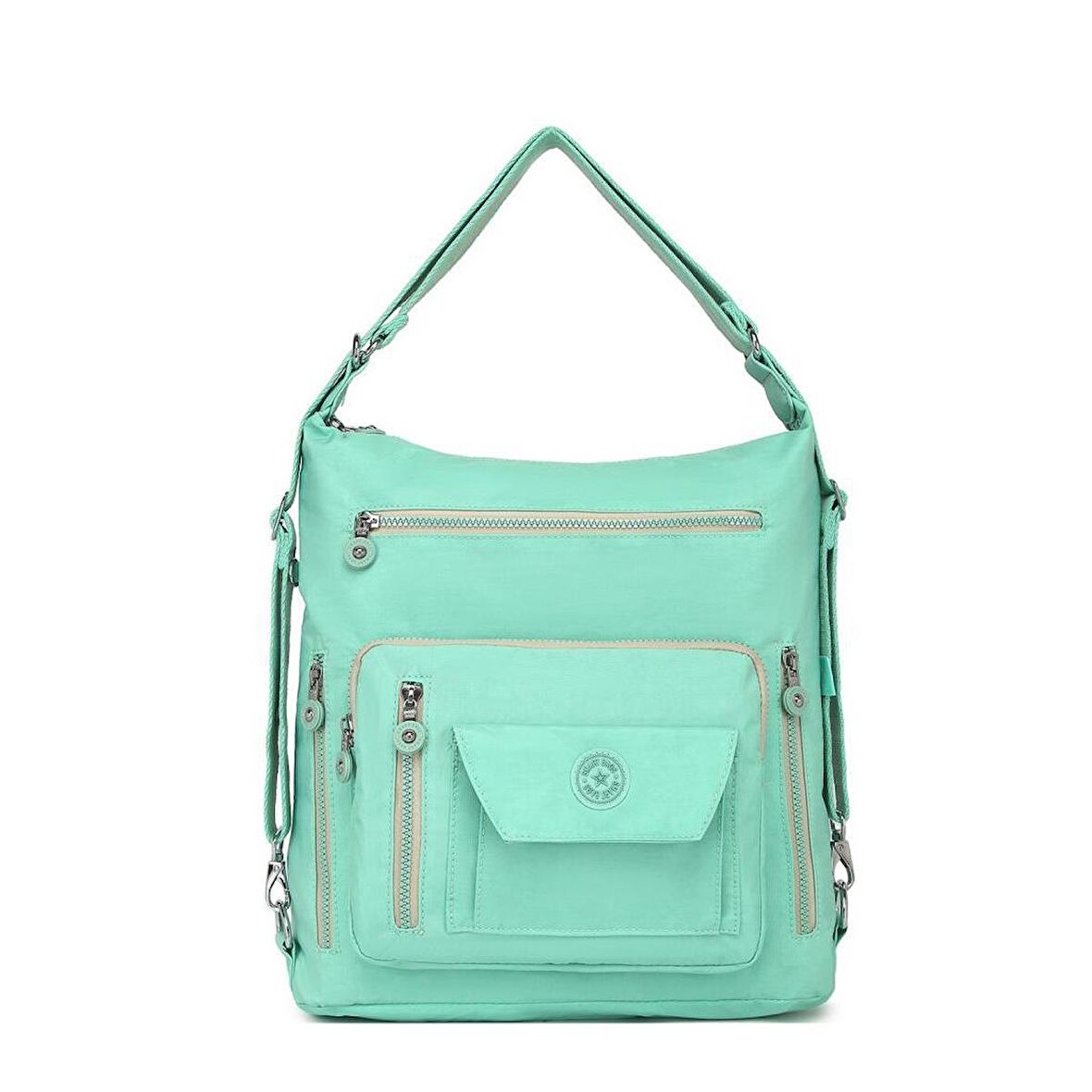 Hem Sırt Hem de Omuz Kadın Çantası Smart Bags 1205 A.Yeşil