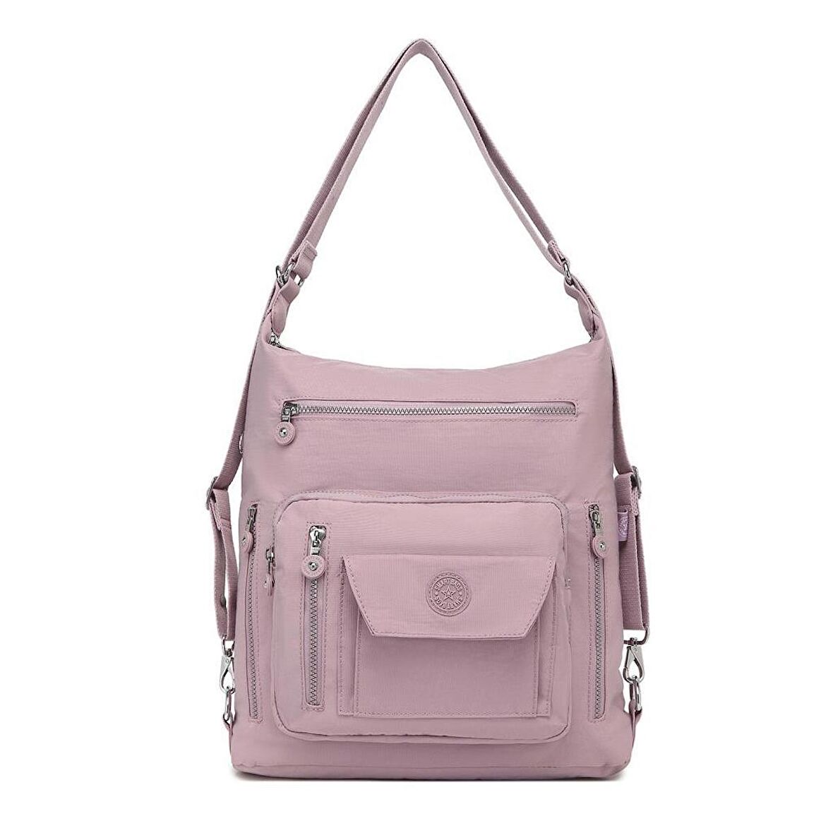 Hem Sırt Hem de Omuz Kadın Çantası Smart Bags 1205 Ten