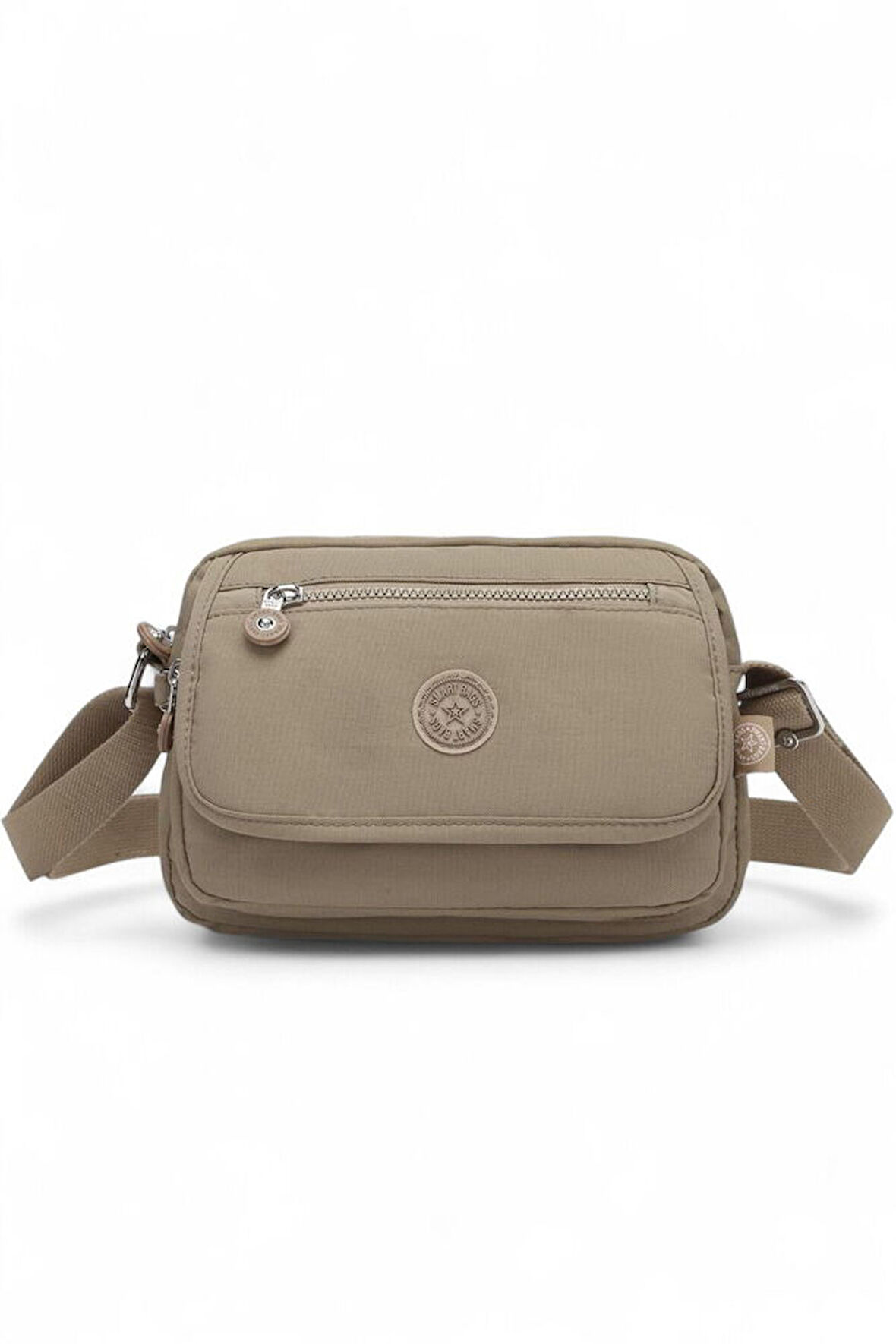Smart Bags Krinkıl Camel Kadın Çapraz Askılı Çanta SMB3166