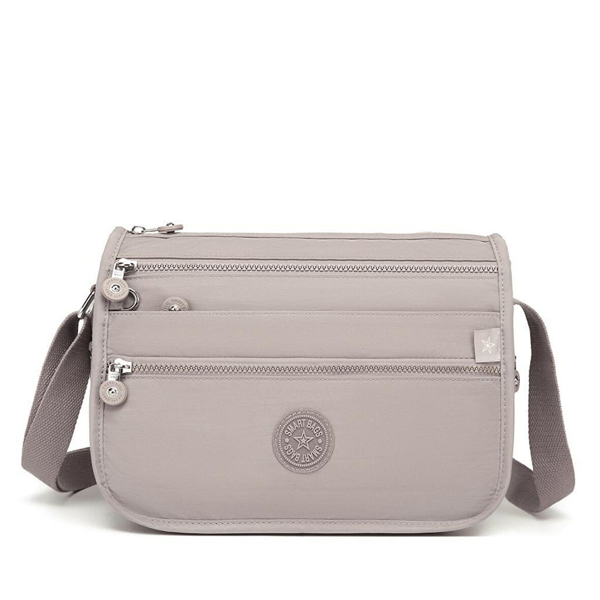 Kadın Postacı Omuz Çantası Smart Bags 1128 A.Vizon