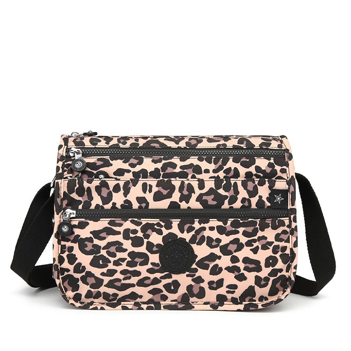 Kadın Postacı Omuz Çantası Smart Bags 1128 Leopar