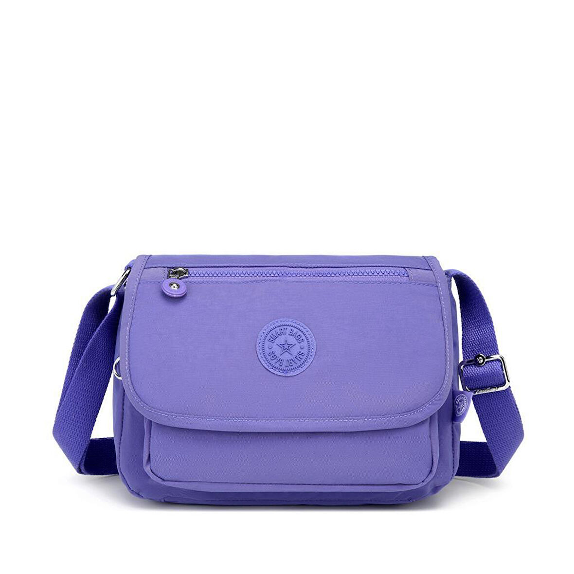 Krinkıl Kumaş Kadın Postacı Çantası Smart Bags 1148