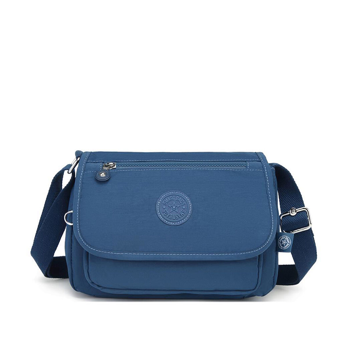 Krinkıl Kumaş Kadın Postacı Çantası Smart Bags 1148