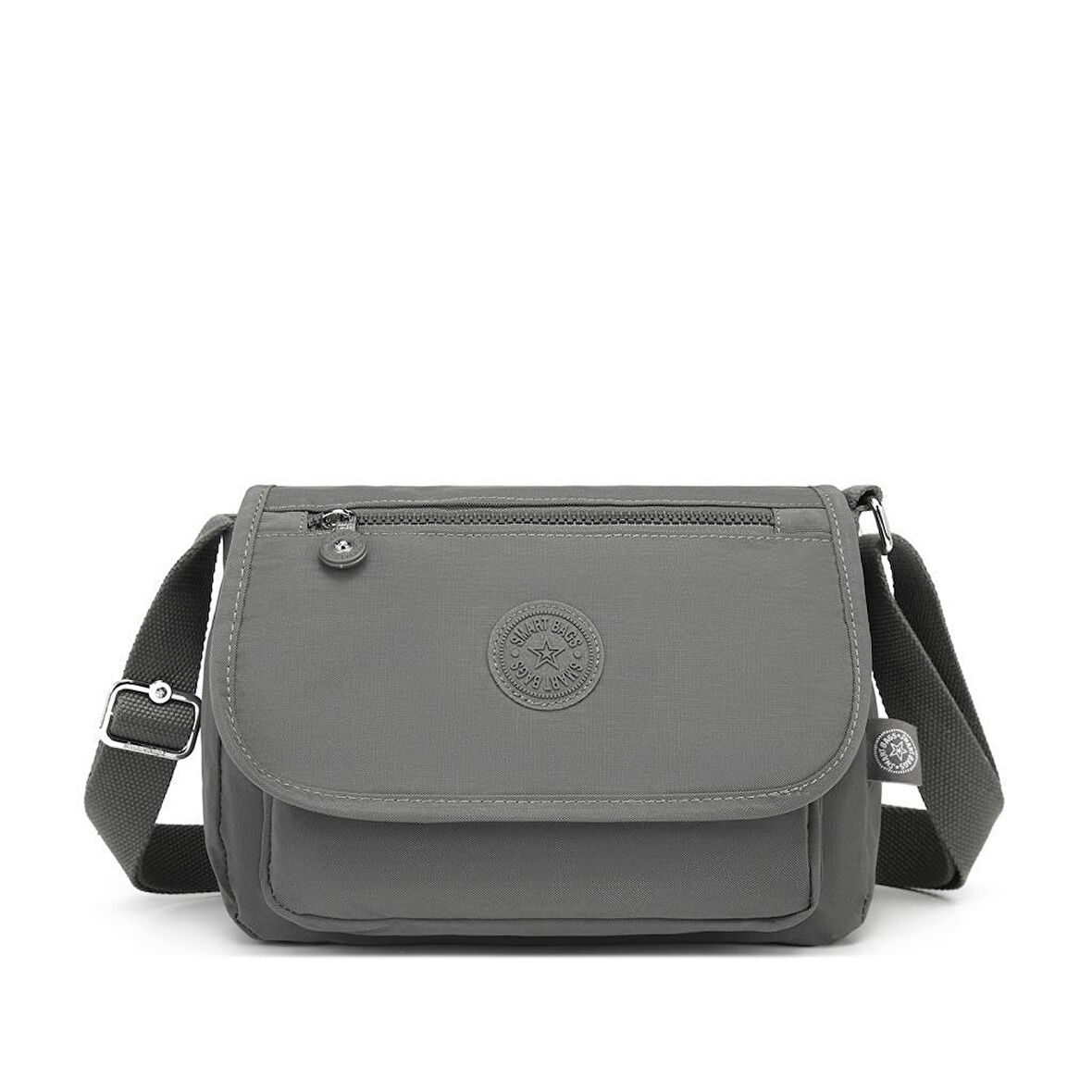 Krinkıl Kumaş Kadın Postacı Çantası Smart Bags 1148