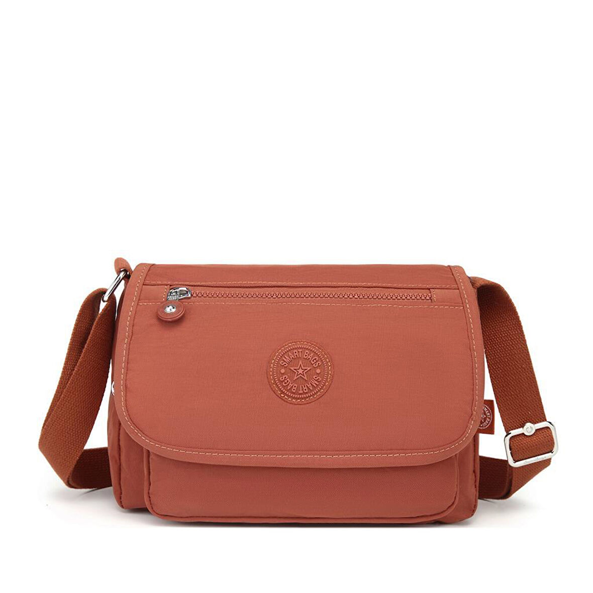Krinkıl Kumaş Kadın Postacı Çantası Smart Bags 1148