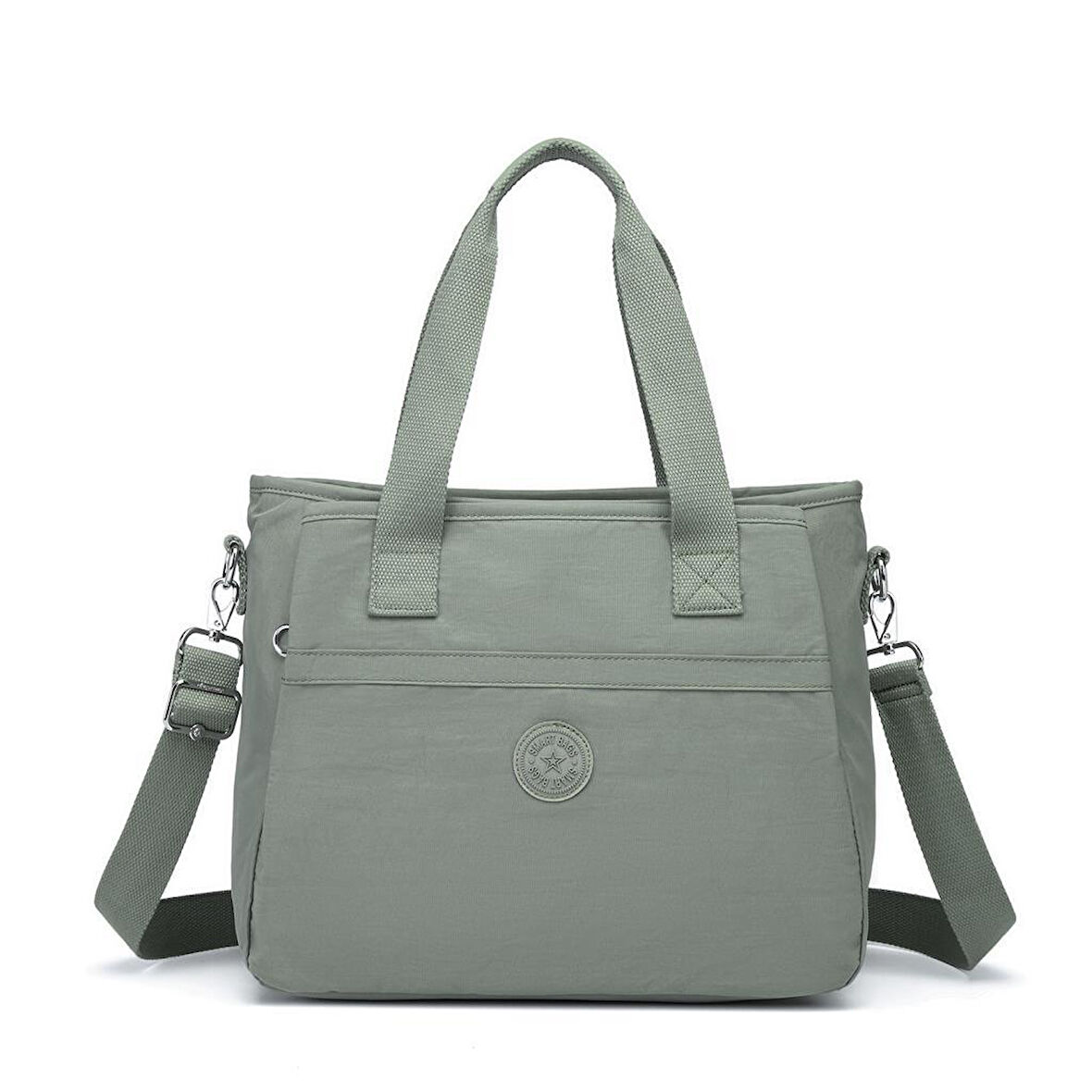 Smart Bags Omuz Askılı Kadın Çantası Krinkıl Kumaş 3110