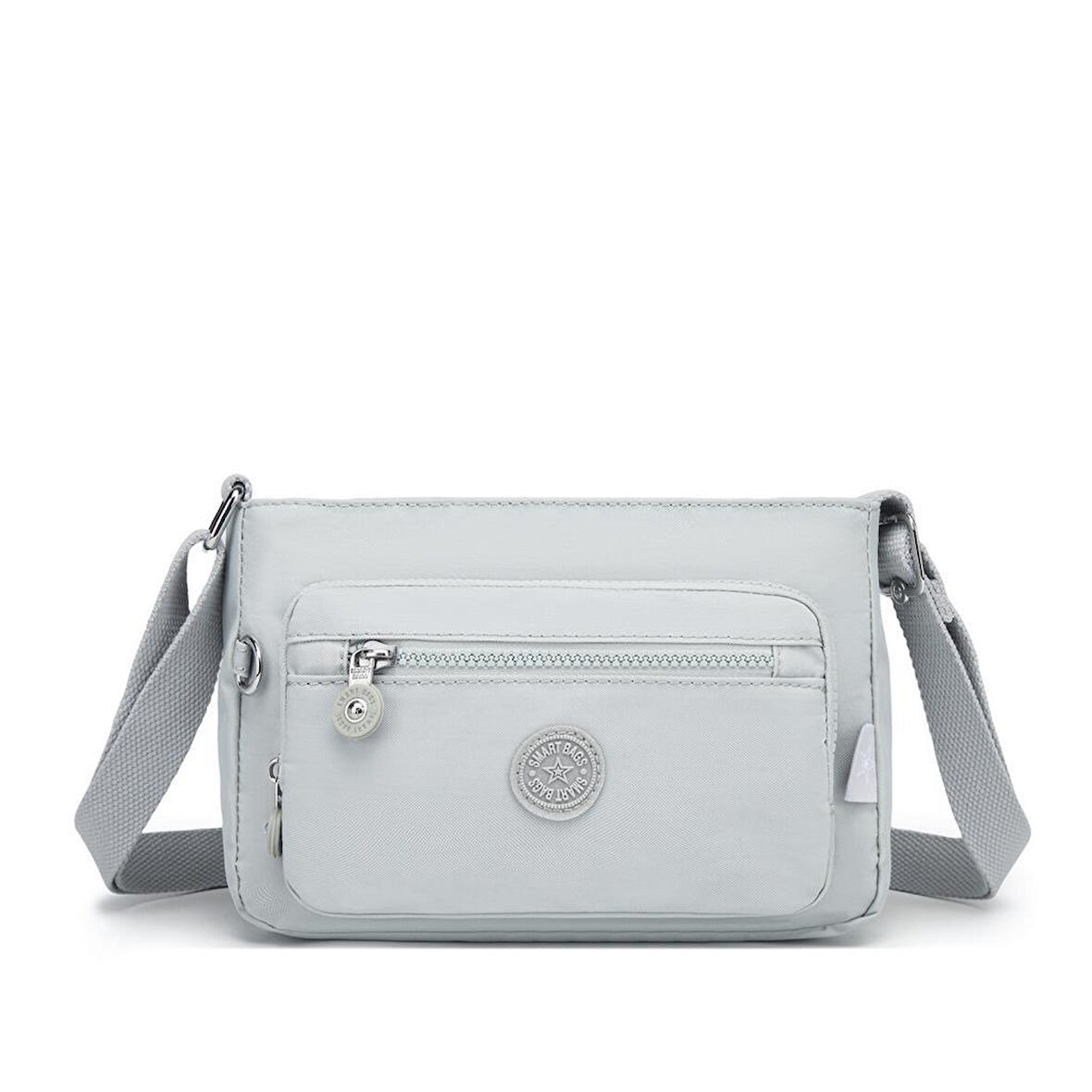Krinkıl Kumaş Kadın Postacı Çantası Smart Bags 3270
