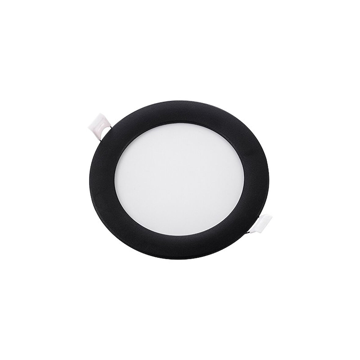 ZMR Panel Spot Siyah Kasa Beyaz Işık 6500K 9W