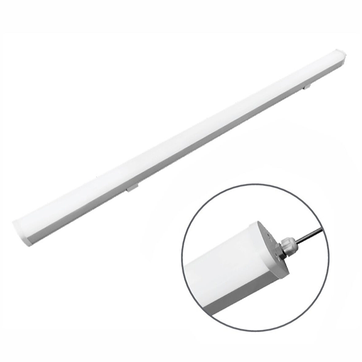 ZMR Etanj Armatür PC Kasa IP65 6500K 40W