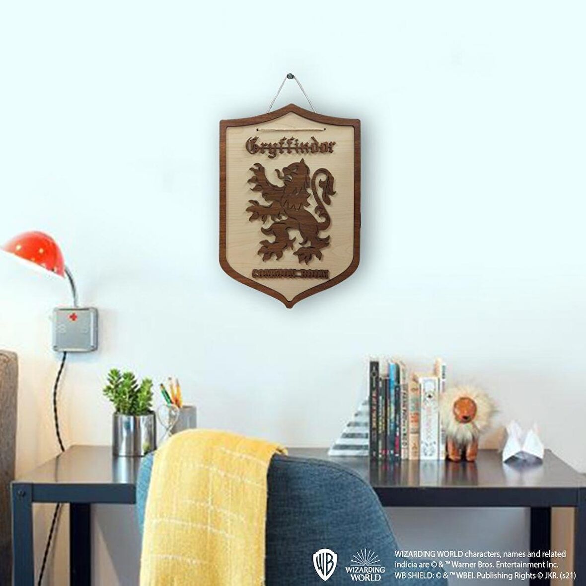 - Harry Potter - 3D Wall Sign - Gryffindor