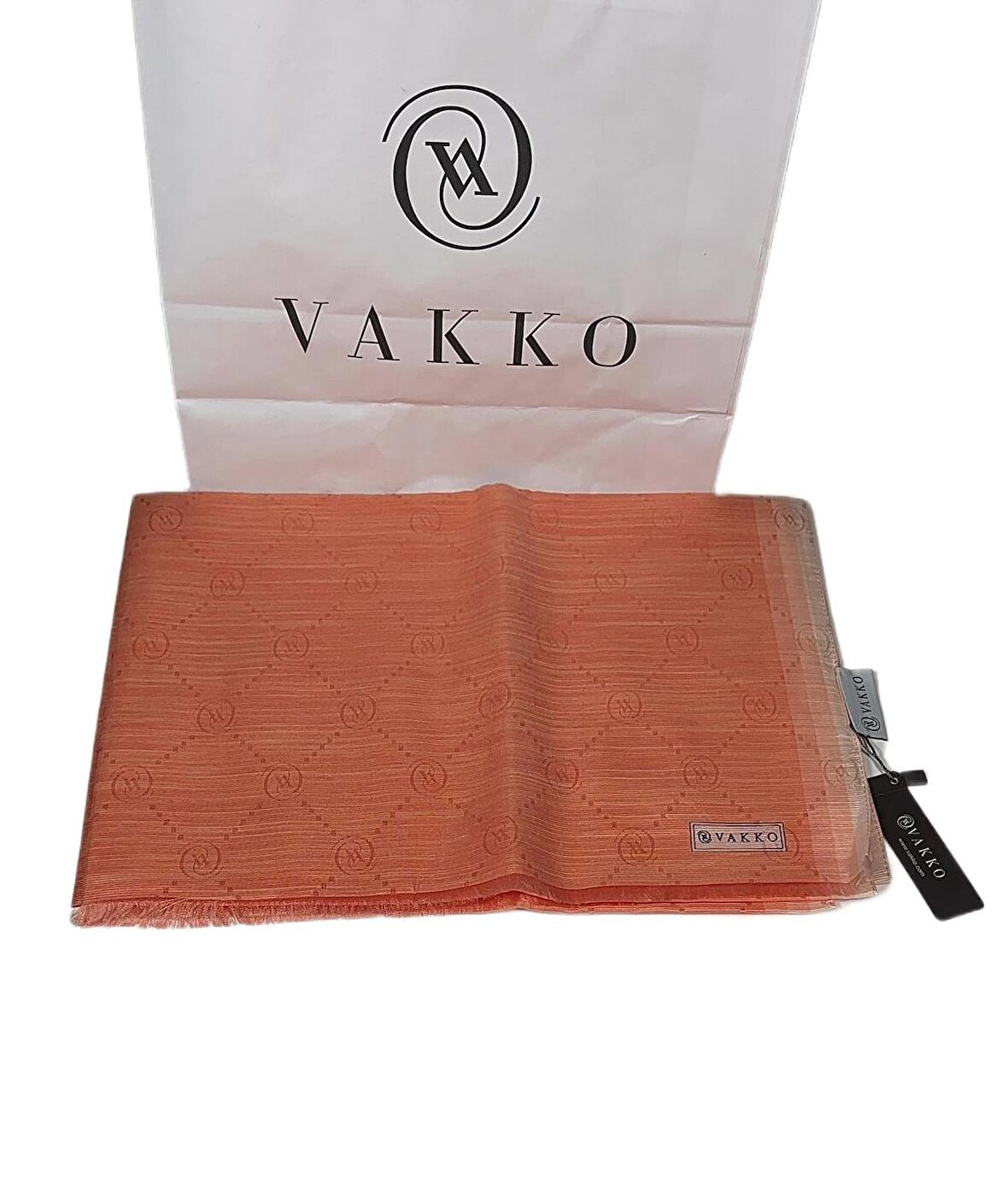 Vakko 68x200 Pamuk İpek Şal (02511)