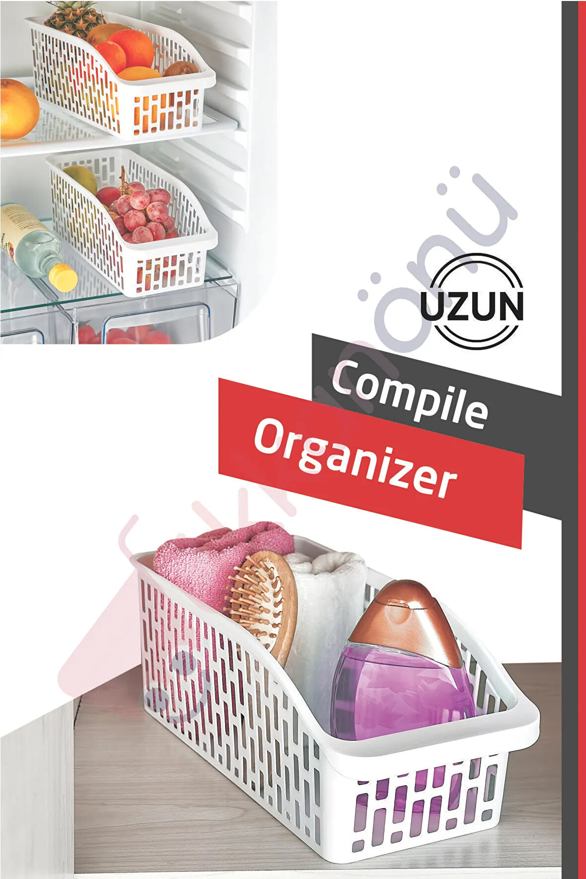 Buzdolabı Sepeti Dolap Içi Düzenleyici Sepet Organizer Buzdolabı Sepeti Uzun