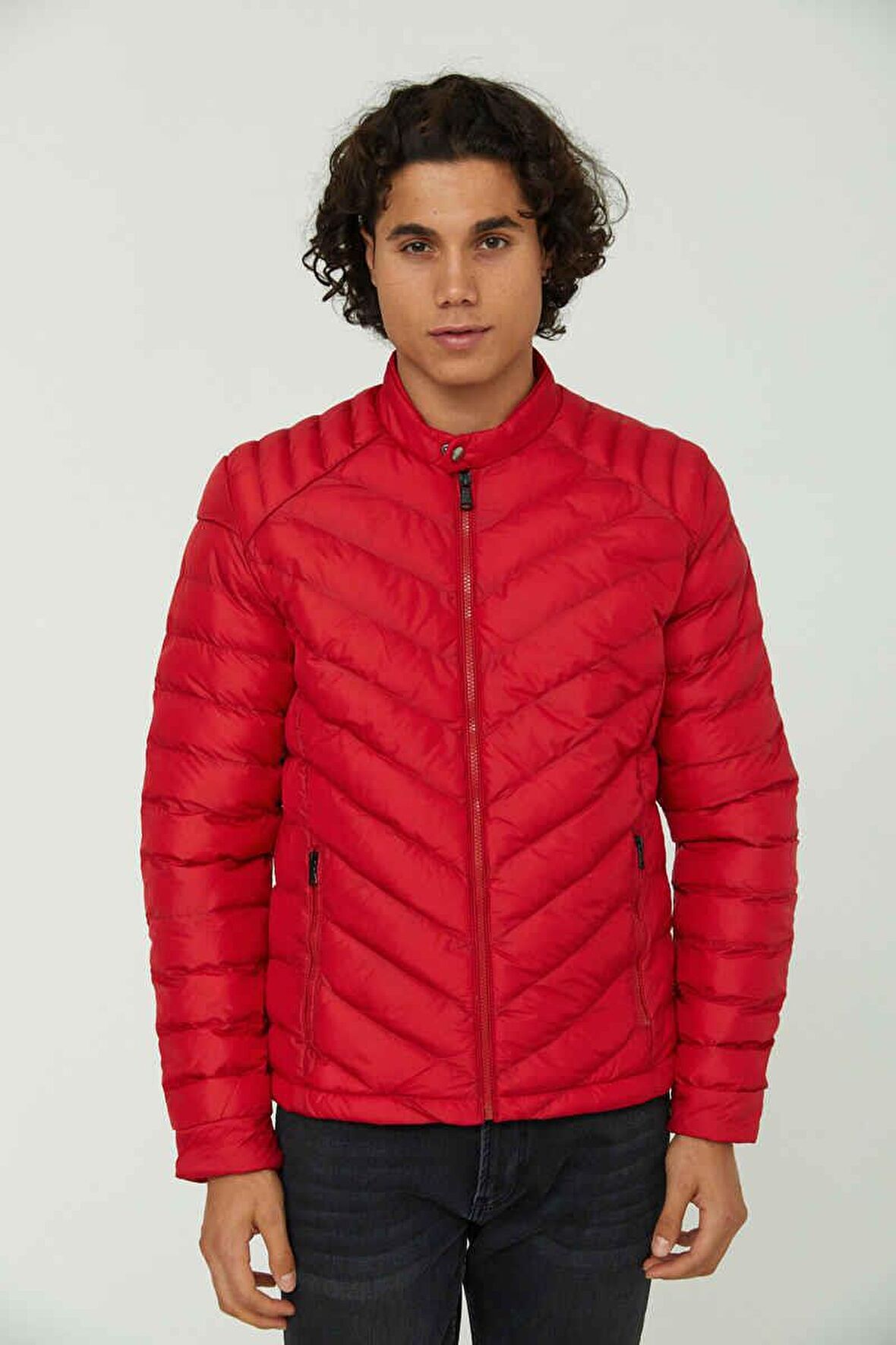 22KCEED01022 Cazador 1022 Erkek Micro Mont Kırmızı