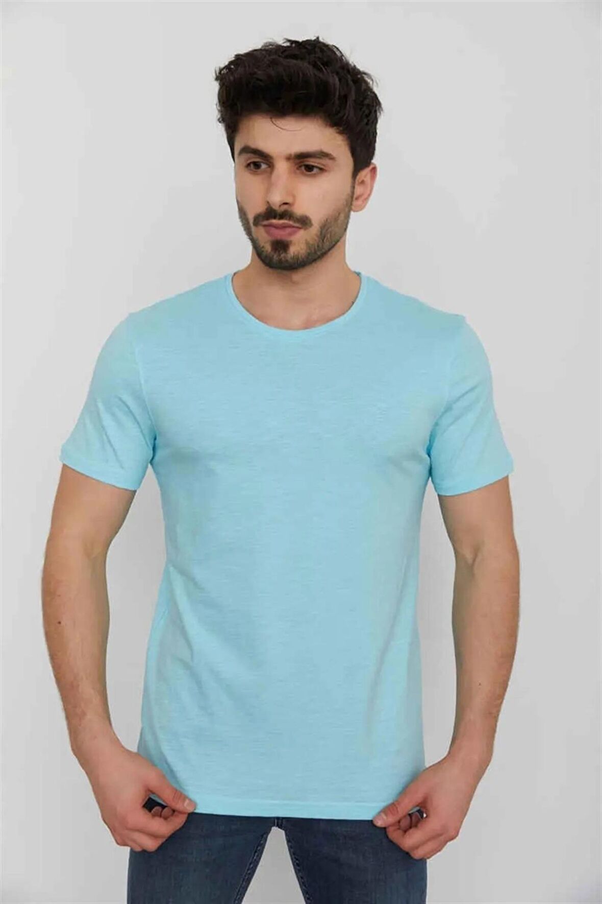 CAZADOR ERKEK 4602 ORTA BİS FLAMLI T-SHIRT 23YCEEO04602