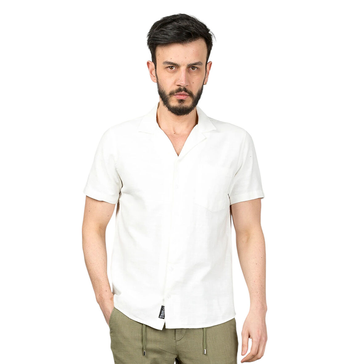 Erkek Kısa Kol Gömlek