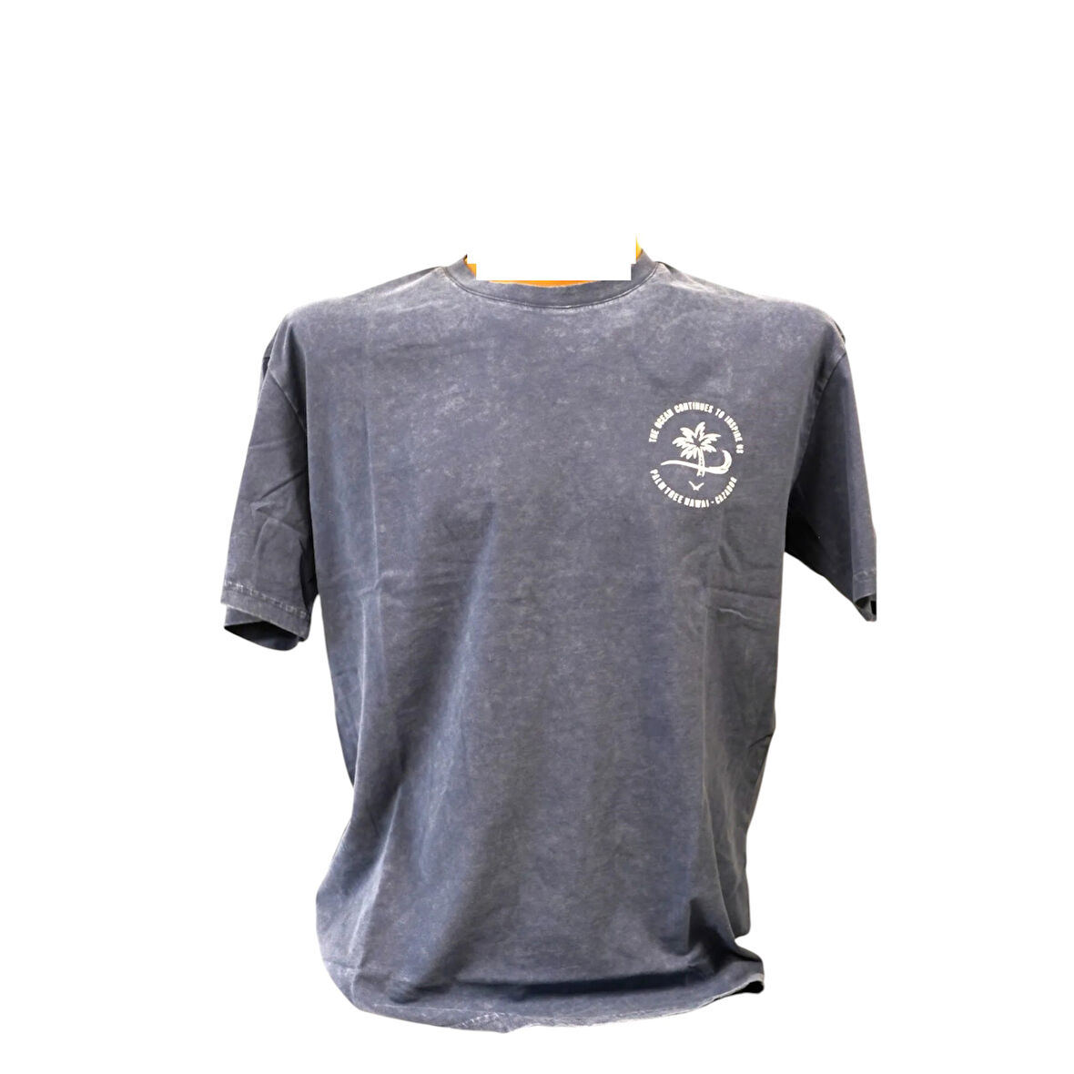 Erkek Baskılı Bisiklet Yaka T-Shirt 24YCEEO04084