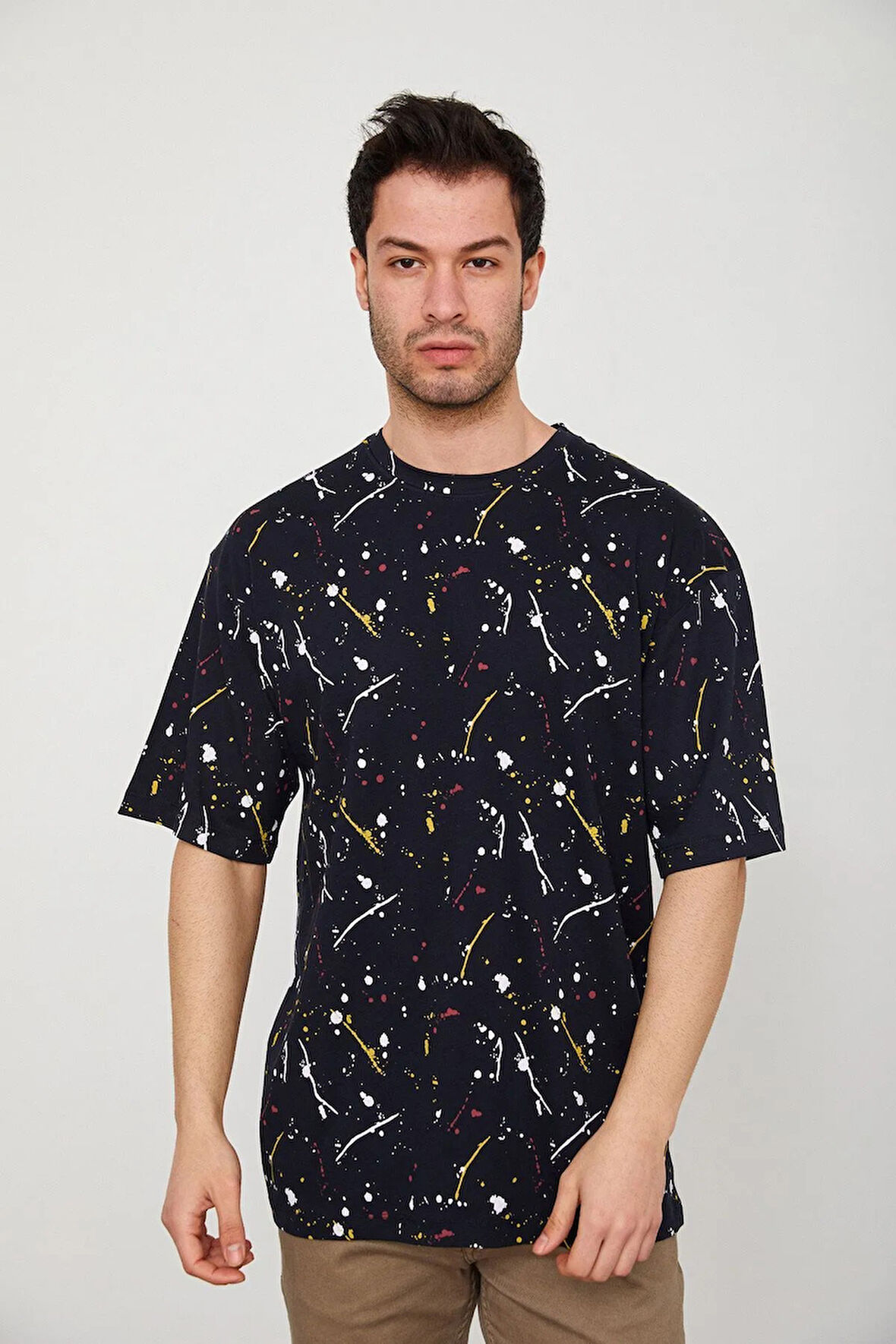Cazador 4421 Oversize Erkek T-Shirt