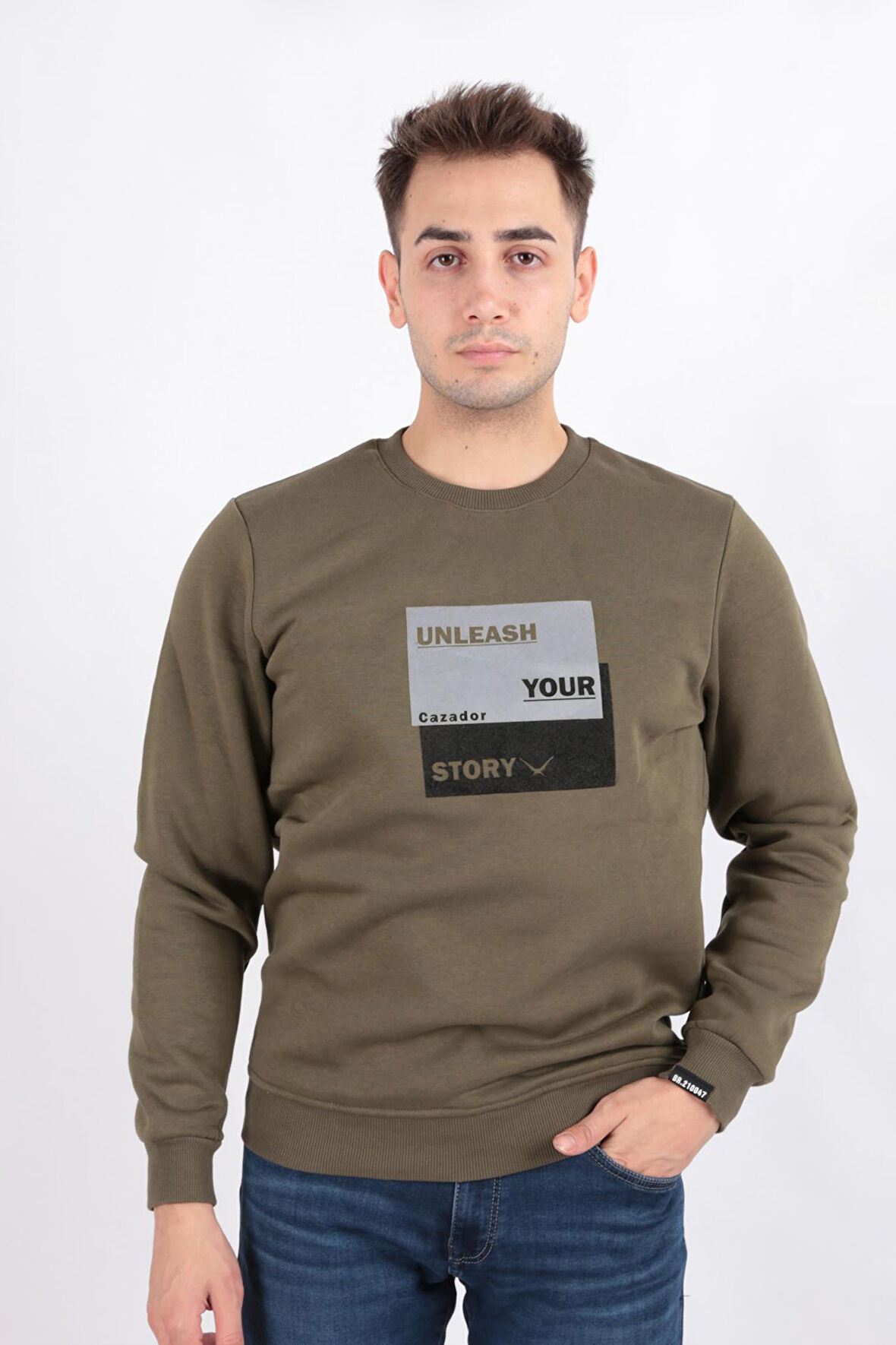 Cazador 5066 Erkek 3 İplik Sweatshirt