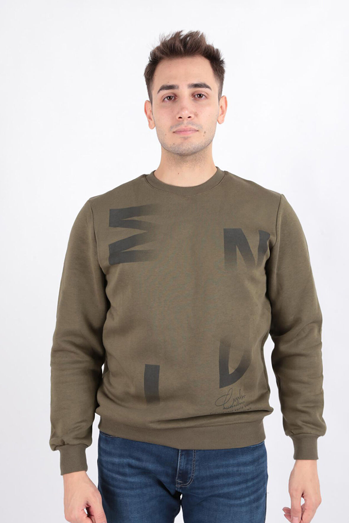 Cazador 5154 Erkek 3 İplik Sweatshirt
