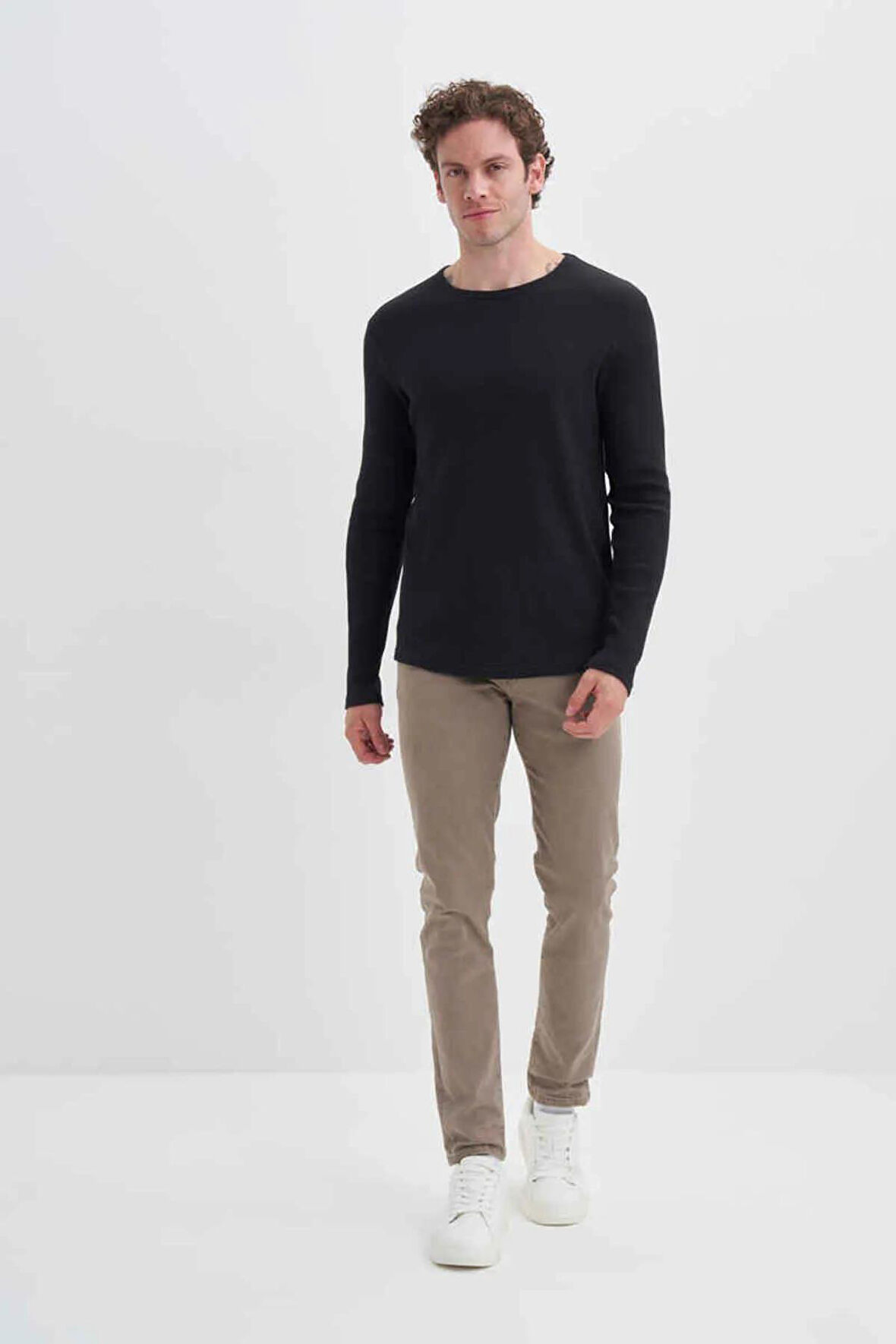 Cazador WAFFLE SWEAT ERKEK 5164 SIYAH 