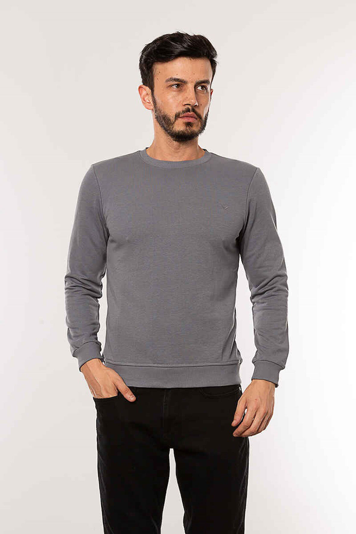 5610 Cazador Erkek Sweat GRİ