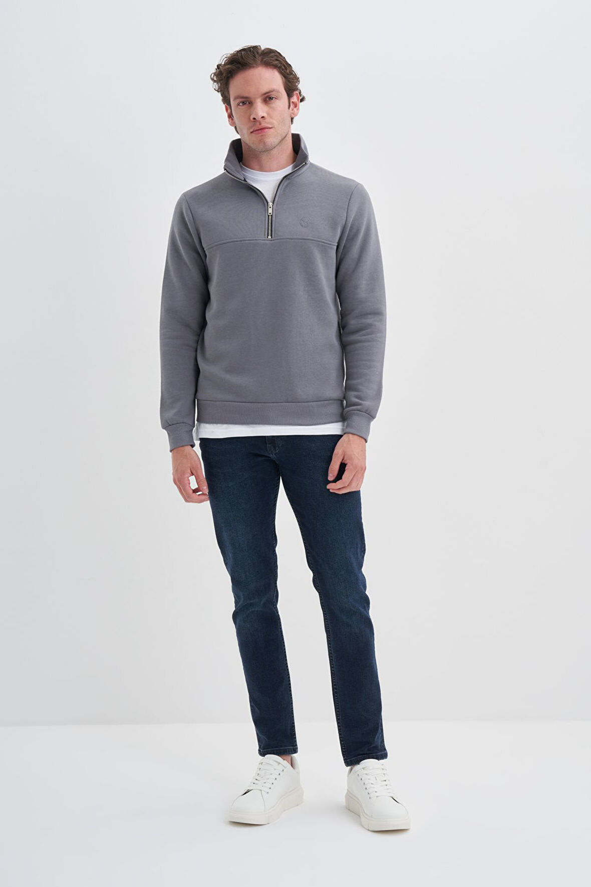 5618 Cazador Erkek Sweat SİYAH