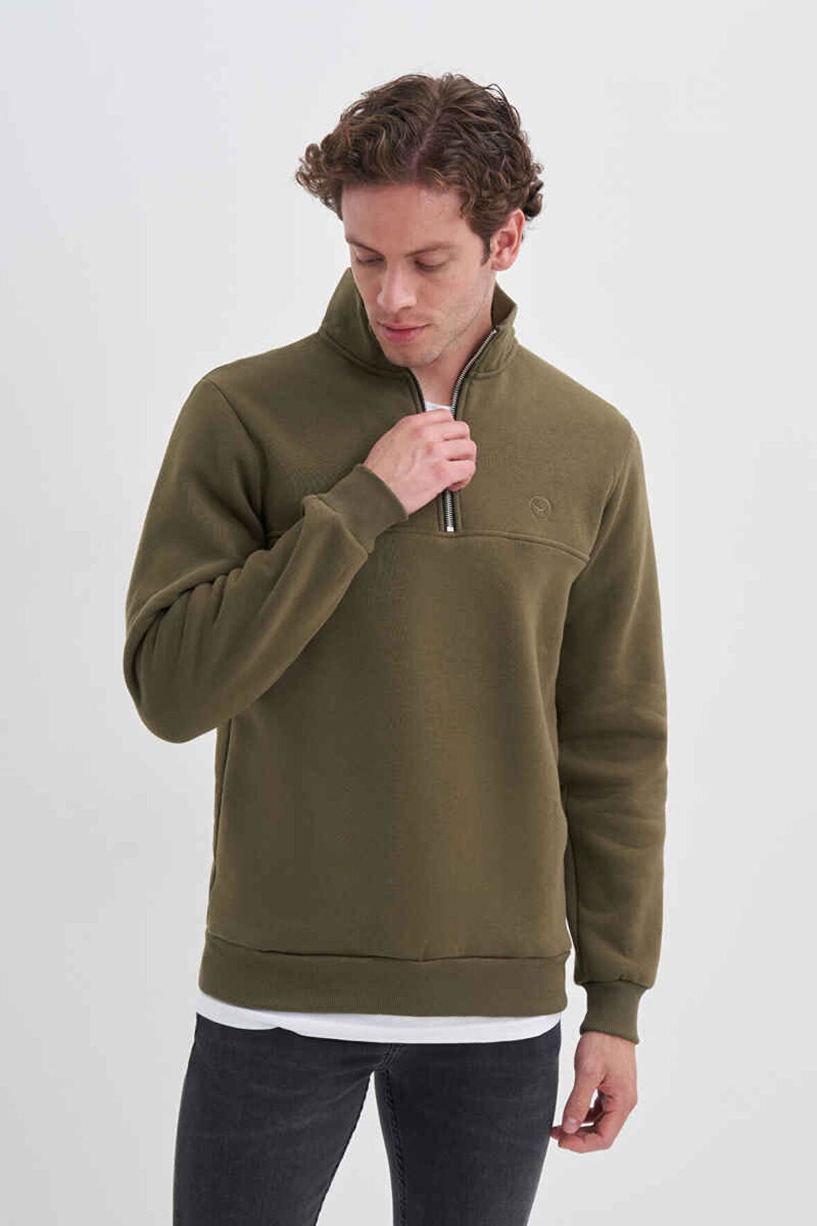 Cazador 5618 Erkek 3 İplik Sweatshirt