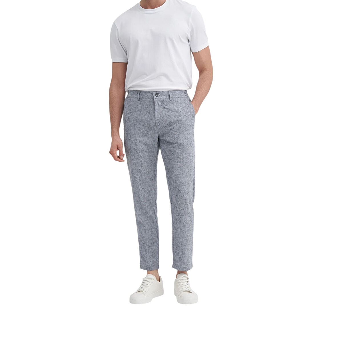 Jogger Örme Pantolon Düz Paça