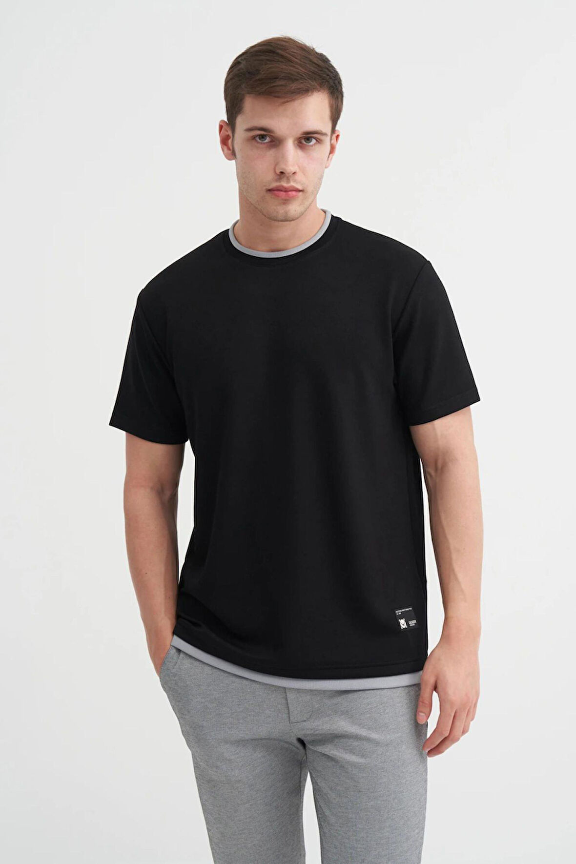 Cazador 4003 Erkek Bisiklet Yaka T-Shirt