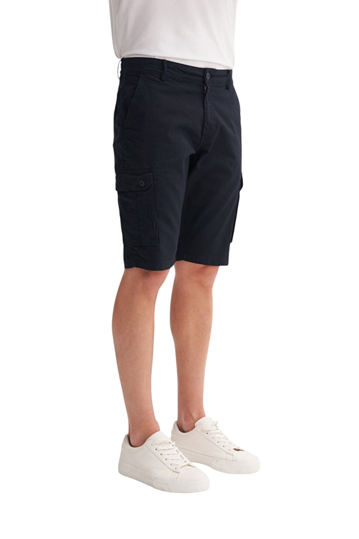 Bermuda Fit Kargo Şort