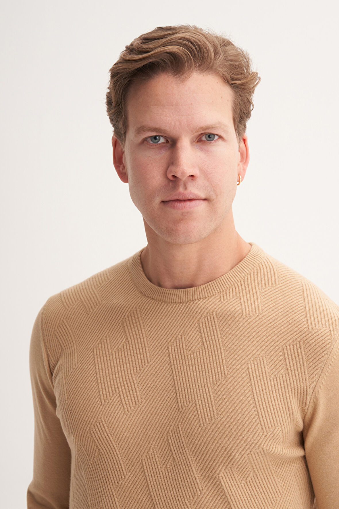 Caz 33050 Bıs Yk  Kazak,Bej,Xxl