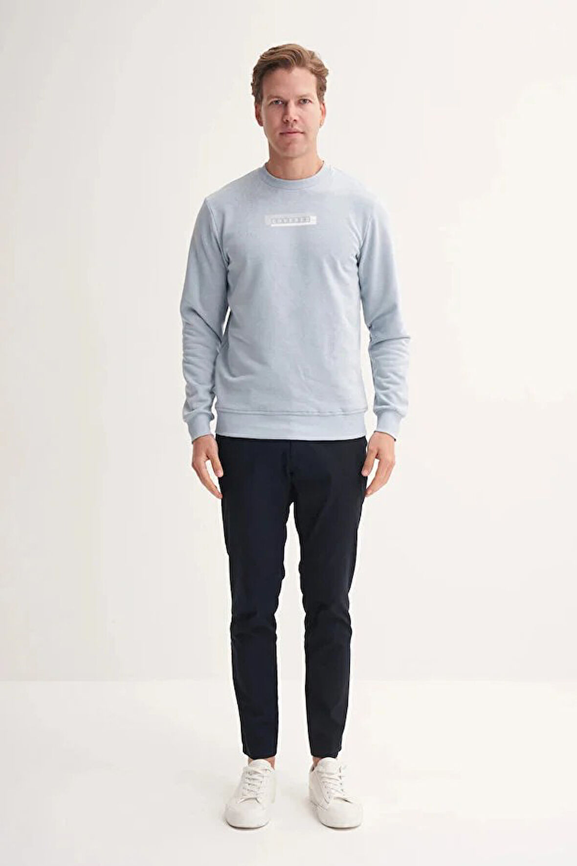 Cazador Pamuk Karışımlı Mevsimlik 3 İplik Slim Fit Sweatshirt-53875