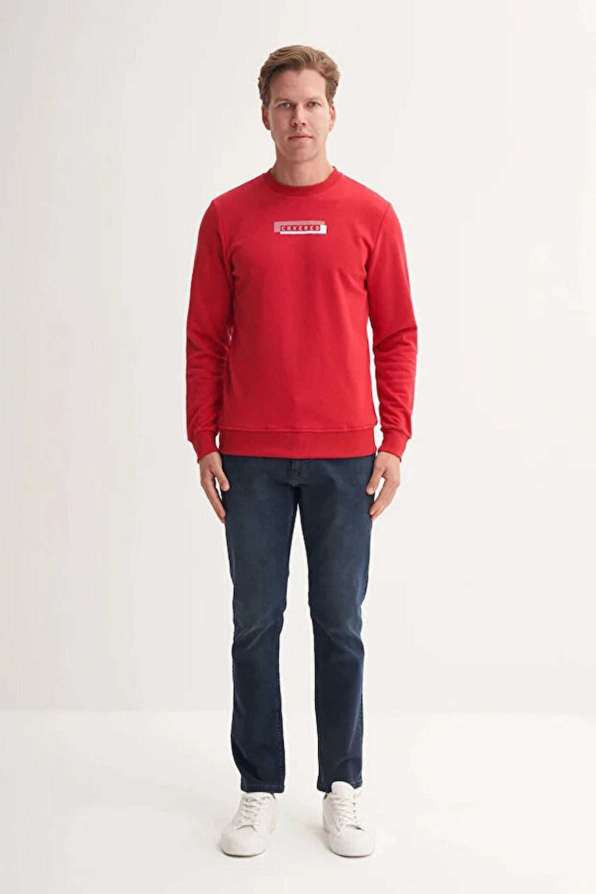 Cazador Pamuk Karışımlı Mevsimlik 3 İplik Slim Fit Sweatshirt-53875