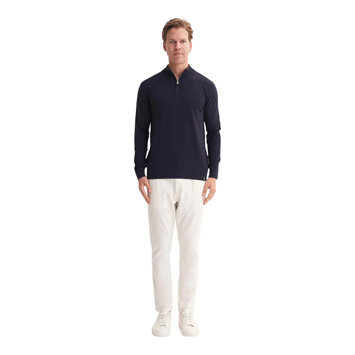 Premium CoursPoun Slim Fit Yarım Balıkçı Kazak-33250