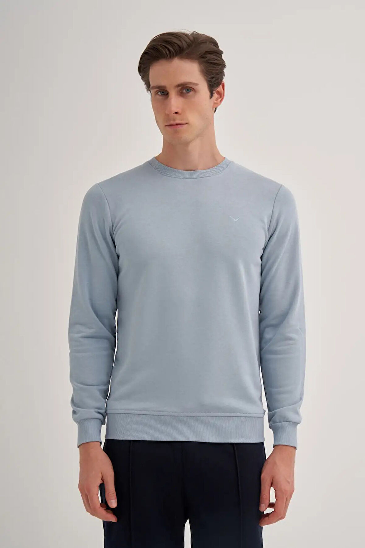 Cazador Slim Fit Mevsimlik 3 İplik Pamuk Karışımlı Sweatshirt-56100