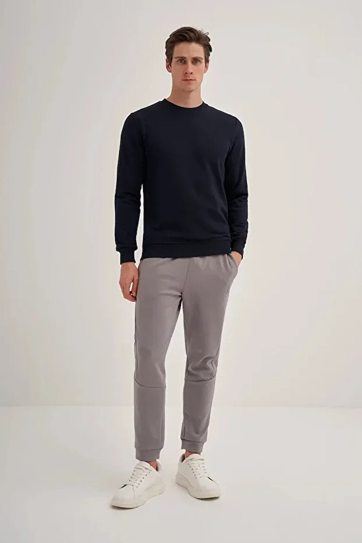 Cazador Slim Fit Mevsimlik 3 İplik Pamuk Karışımlı Sweatshirt-56100