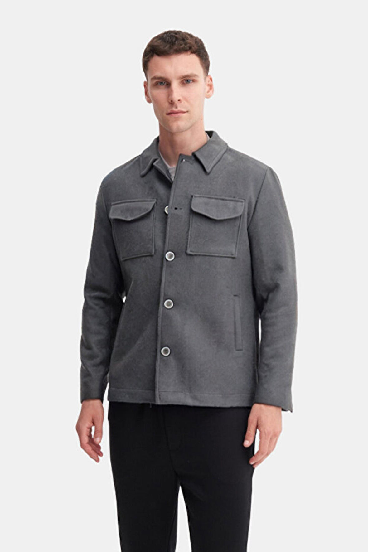 Cazador 13235 Erkek Kaşe Ceket Mont