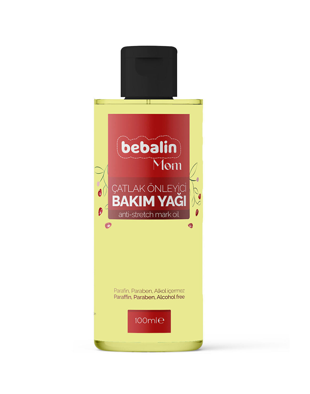 Bebalin Çatlak Önleyici Vücut Bakım Yağı 100 ml