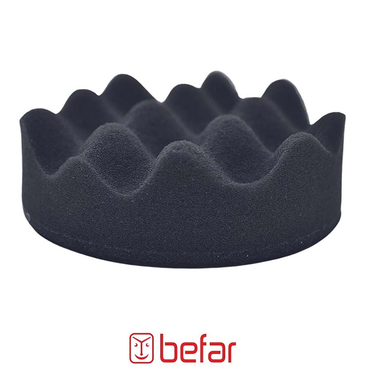 BEFAR 448031 SİYAH YUM. CIRT  SÜNGER MİNİ 80MM