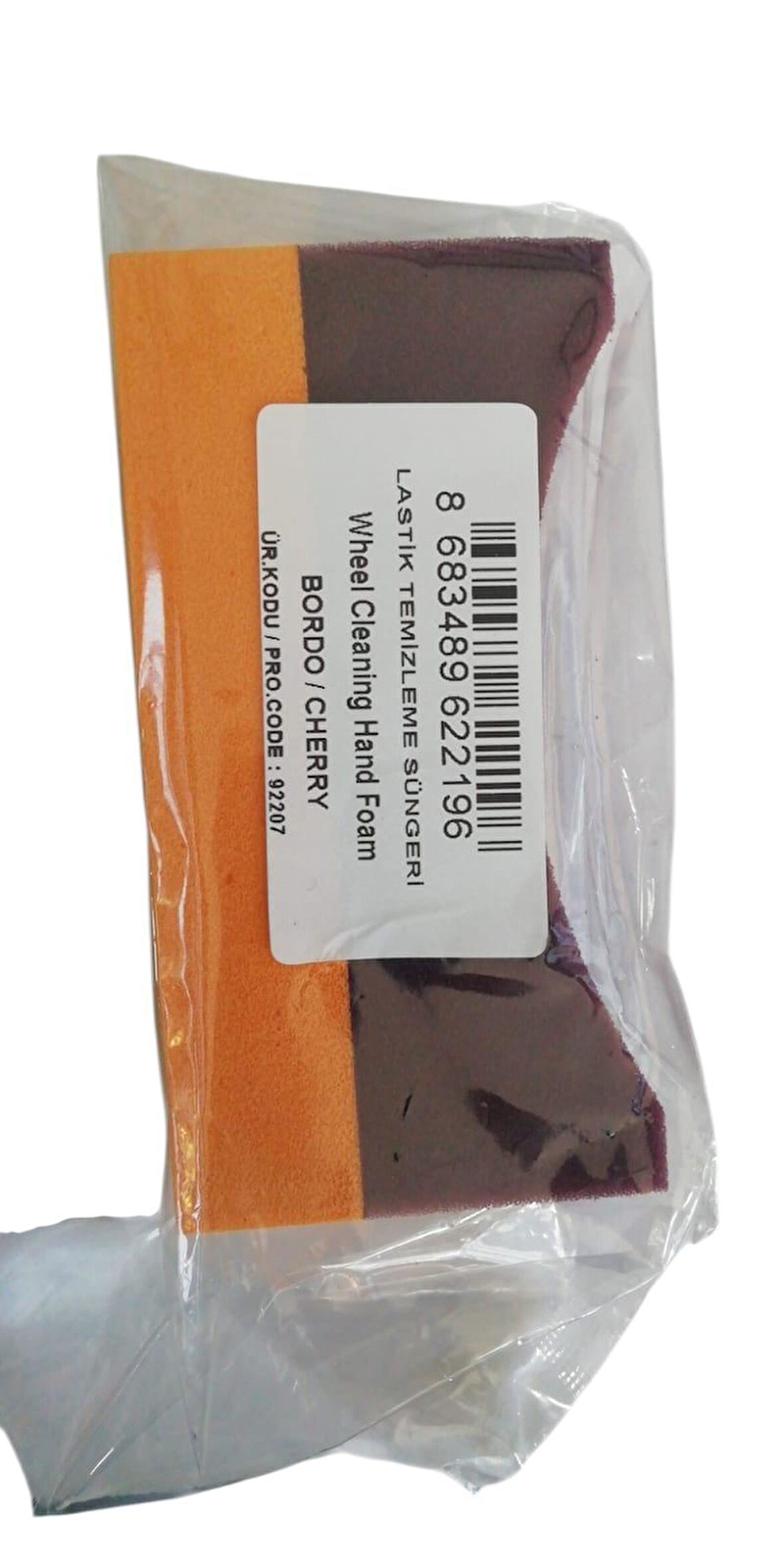 BEFAR LASTİK TEMİZLEME SÜNGERİ BORDO 92207