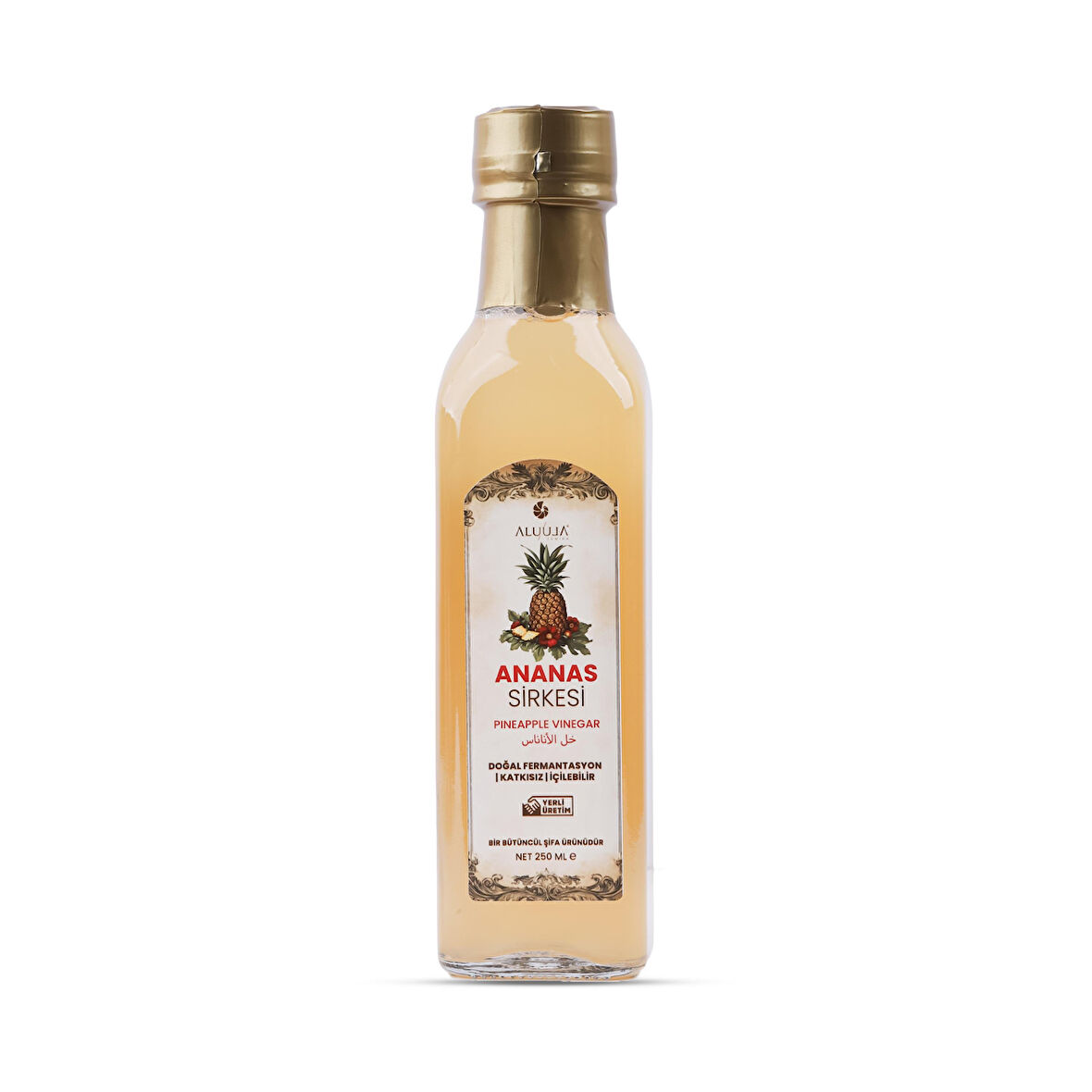 Doğal Fermantasyon Ananas Sirkesi 250 ML